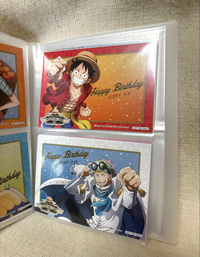 ワンピース バースデー ブロマイド まとめ売り 【非売品】