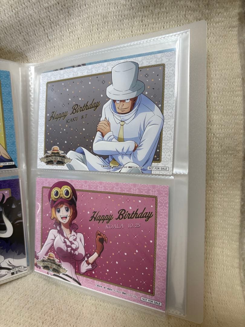 ワンピース バースデー ブロマイド まとめ売り 【非売品】