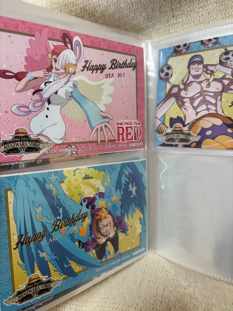 ワンピース バースデー ブロマイド まとめ売り 【非売品】