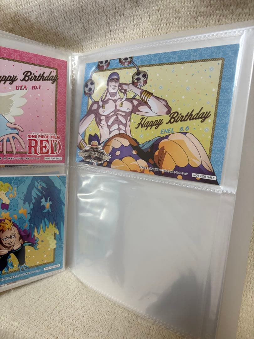 ワンピース バースデー ブロマイド まとめ売り 【非売品】