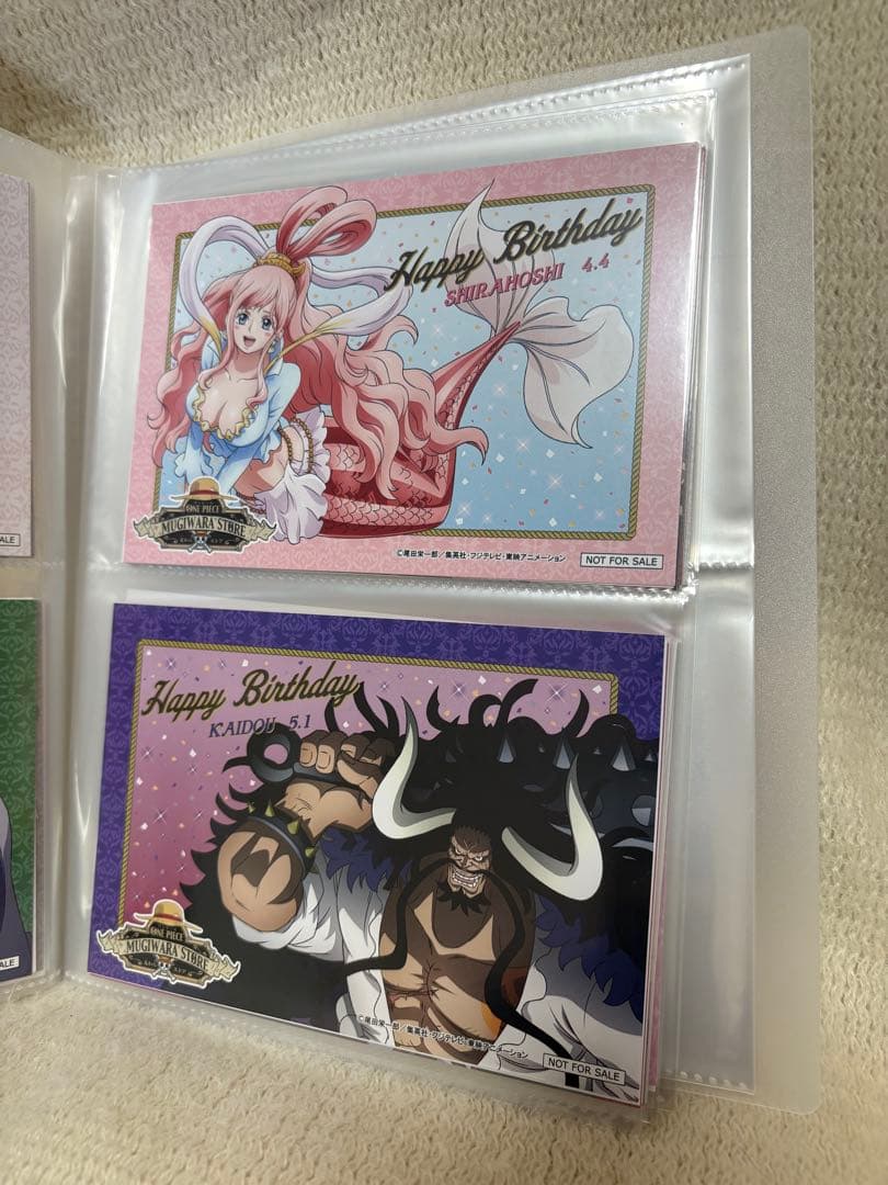 ワンピース バースデー ブロマイド まとめ売り 【非売品】