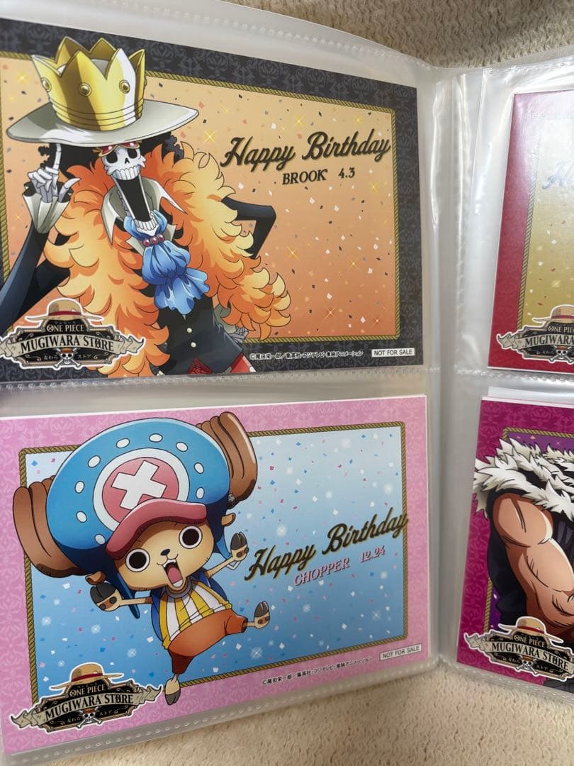 ワンピース バースデー ブロマイド まとめ売り 【非売品】