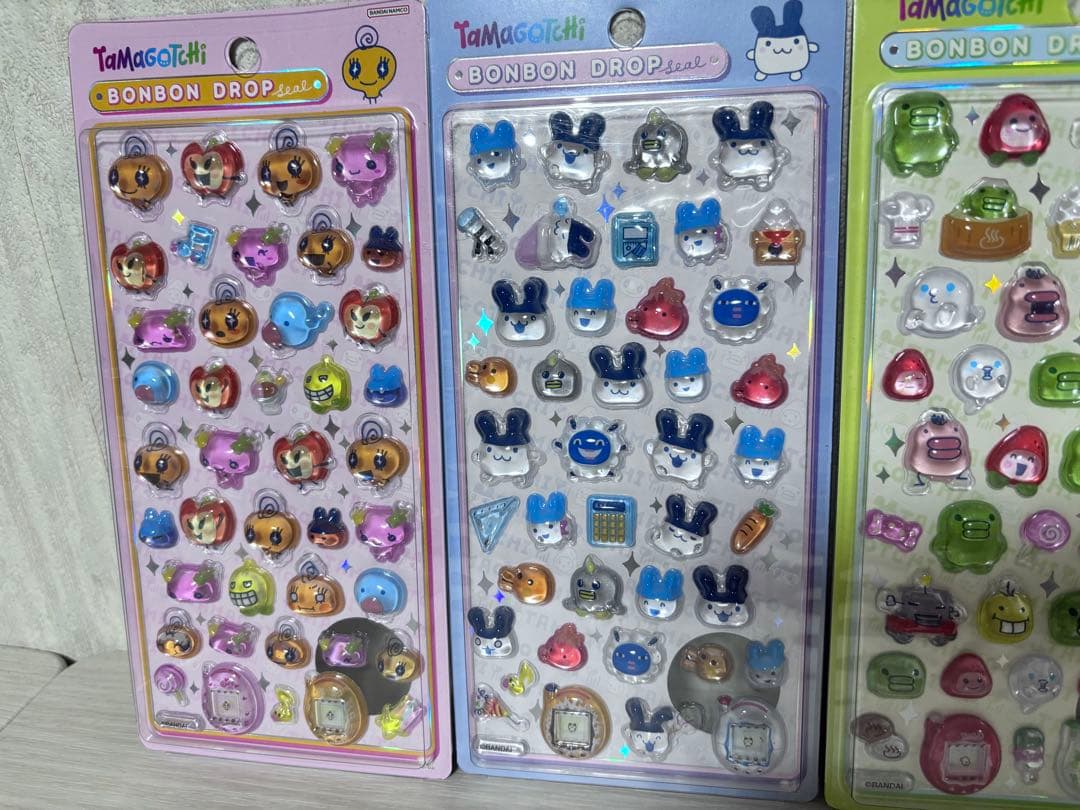 【国内正規品】たまごっち ボンボンドロップシール4種セット