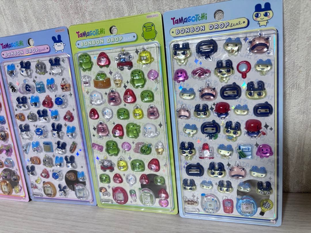 【国内正規品】たまごっち ボンボンドロップシール4種セット