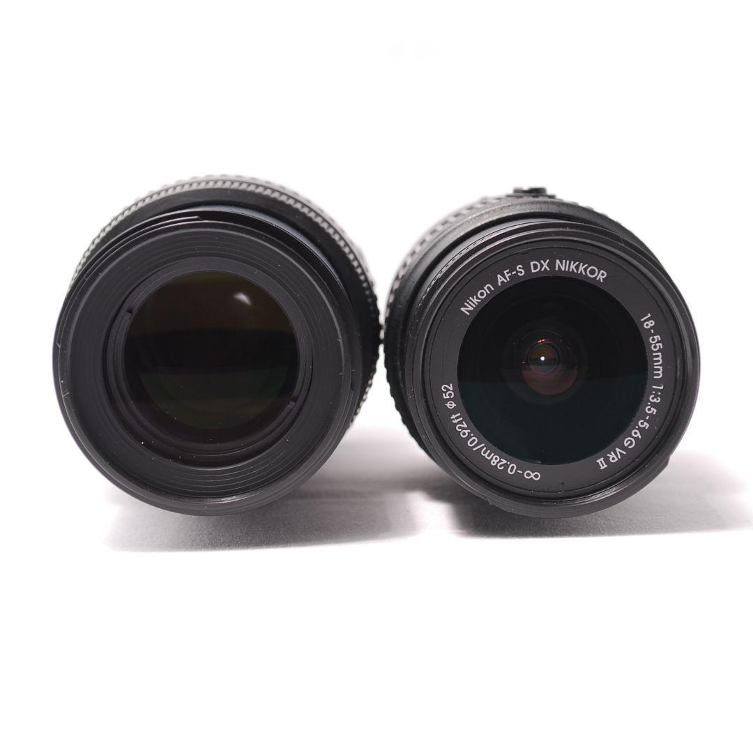 ❤即購入1000円OFF❤美品❤ Nikon D5500 望遠 Wズームセット