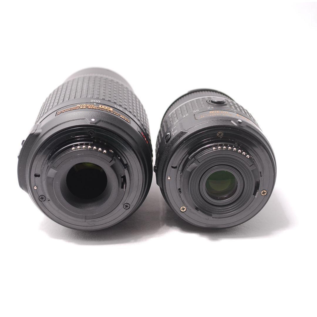 ❤即購入1000円OFF❤美品❤ Nikon D5500 望遠 Wズームセット