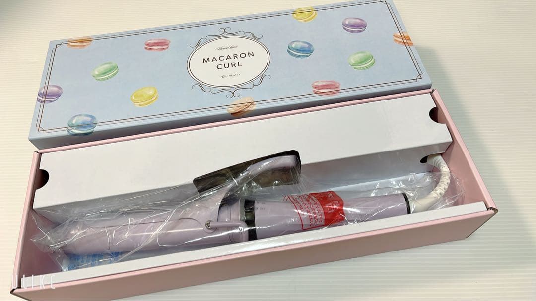 MACARON CURL カールアイロン パープル