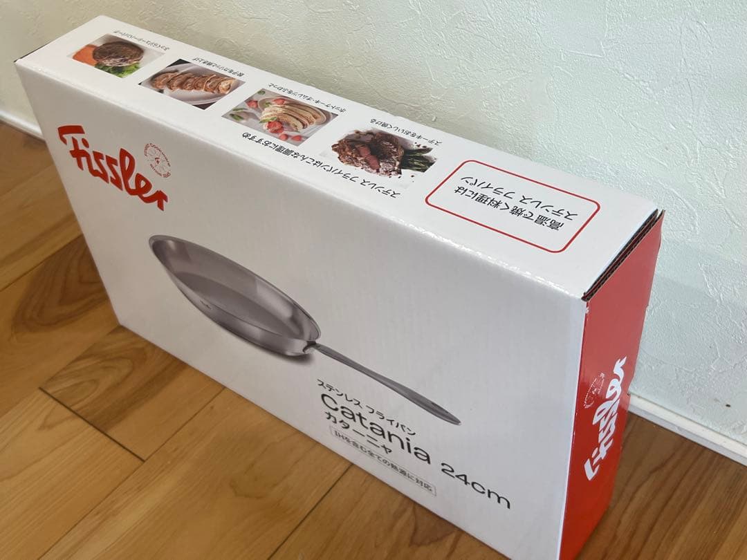 【新品】フィスラー Fissler ステンレスフライパン カターニャ 24cm