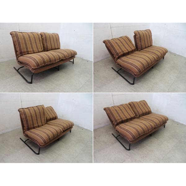 展示品■クラッシュゲート■ジョブ ■リクライニング ソファ■2人掛け■12.6万
