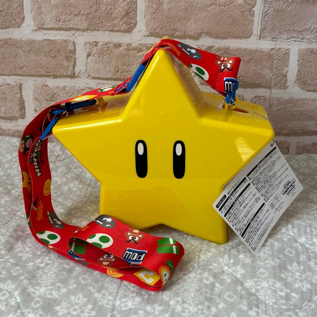 ユニバーサルスタジポップコーンバスケット　マリオ　スター　2個セット