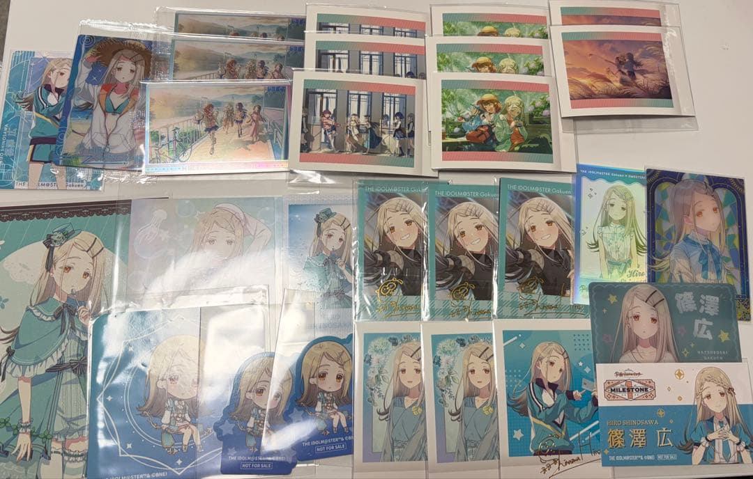 学マス 学園アイドルマスター 篠澤広 缶バッジ 紙類 まとめ売り