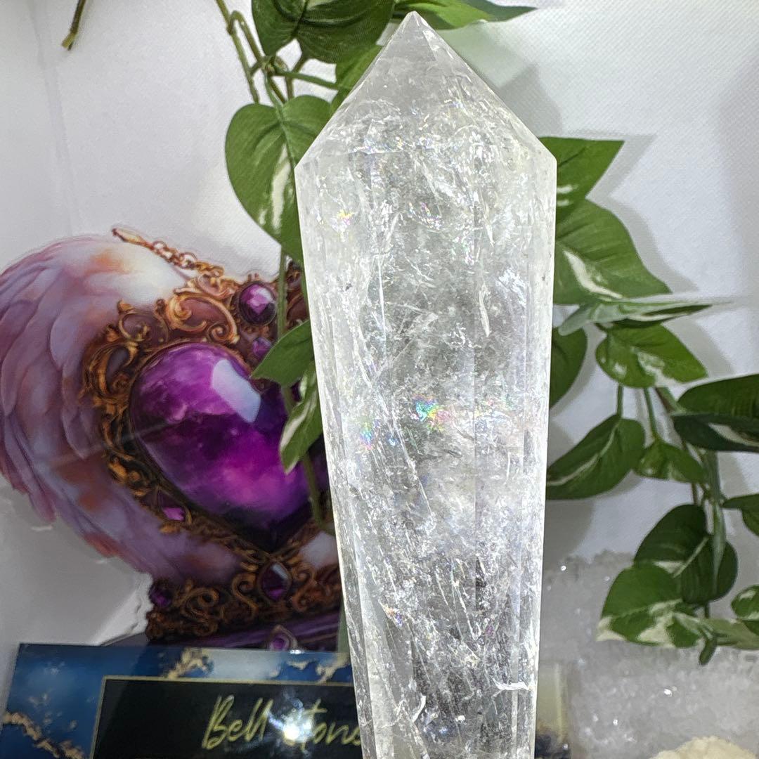 フランキンセンス様 水晶12面カット♡ポイント♡虹♡No.1361