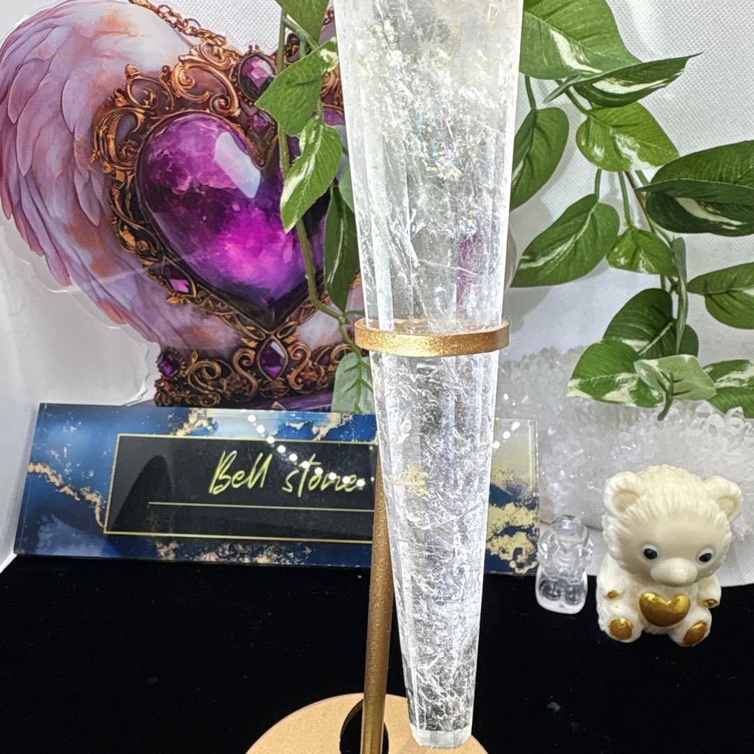 フランキンセンス様 水晶12面カット♡ポイント♡虹♡No.1361