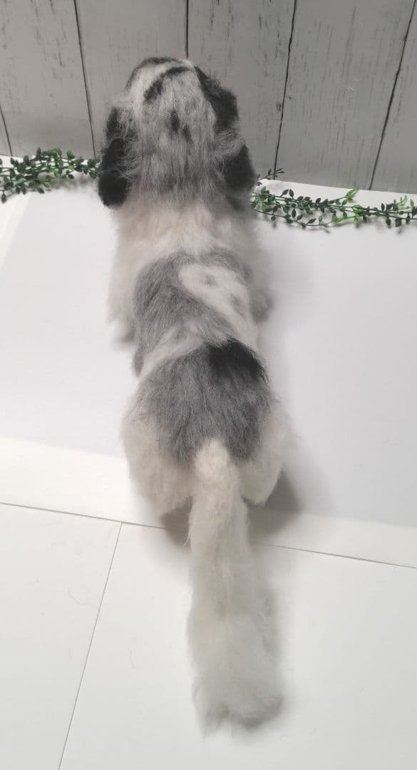 Dior♡うちの子オーダー♡羊毛フェルト♪ハンドメイド☆