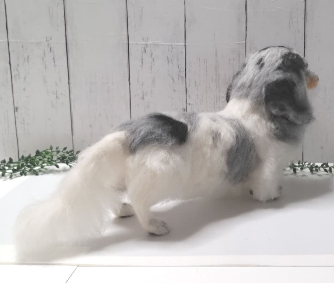 Dior♡うちの子オーダー♡羊毛フェルト♪ハンドメイド☆