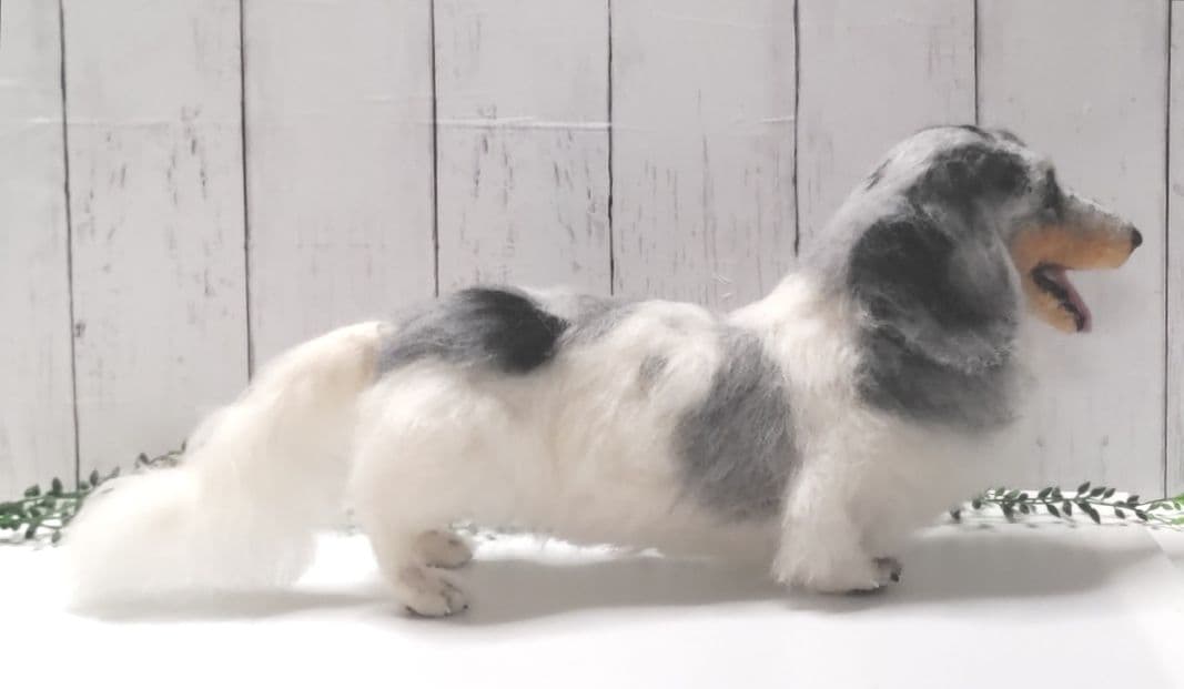 Dior♡うちの子オーダー♡羊毛フェルト♪ハンドメイド☆