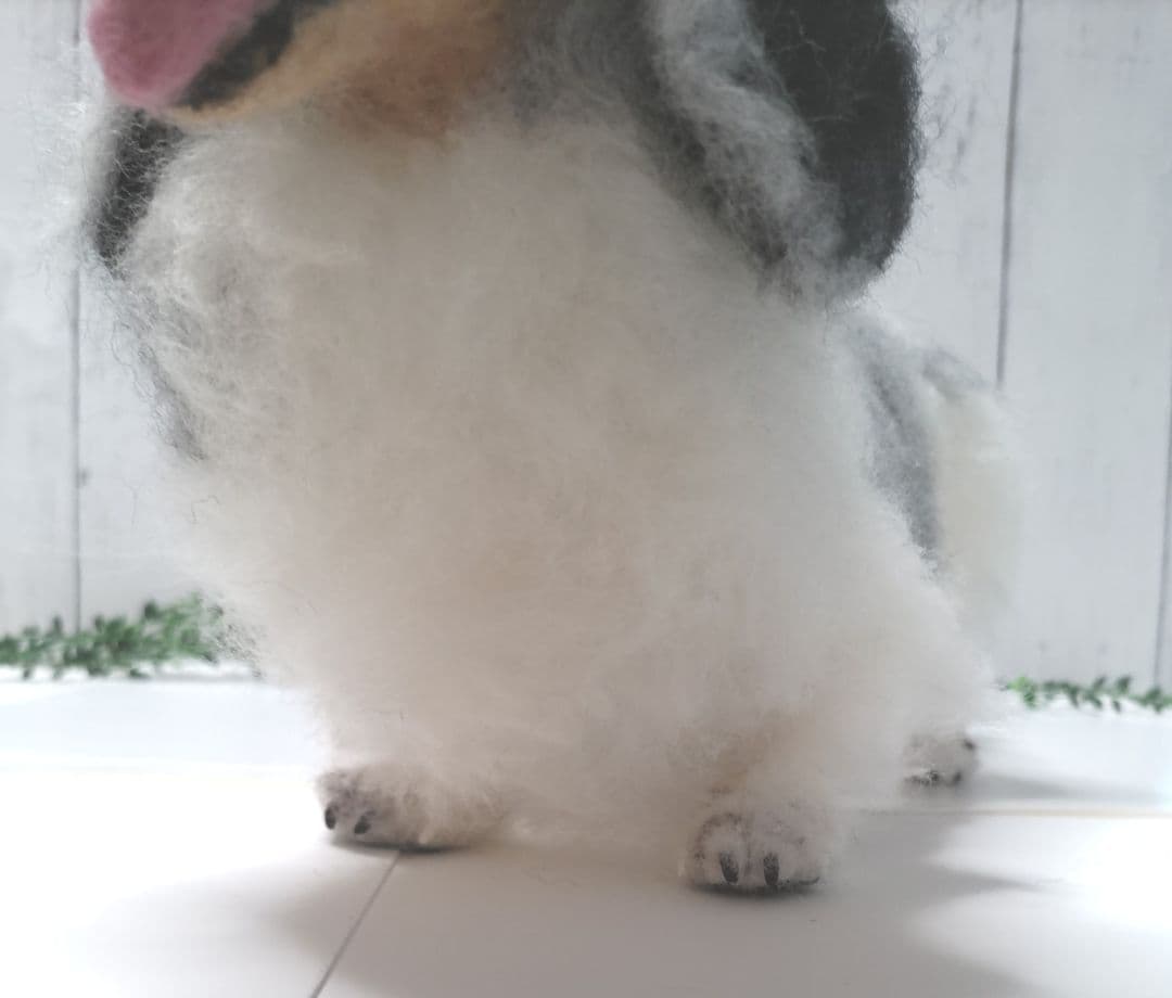 Dior♡うちの子オーダー♡羊毛フェルト♪ハンドメイド☆