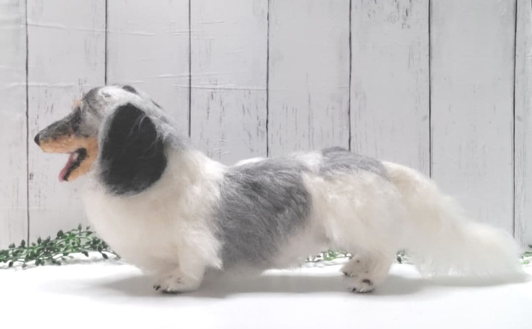 Dior♡うちの子オーダー♡羊毛フェルト♪ハンドメイド☆