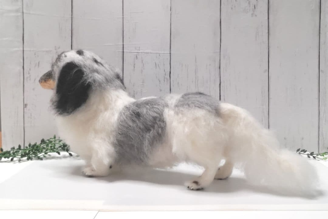 Dior♡うちの子オーダー♡羊毛フェルト♪ハンドメイド☆