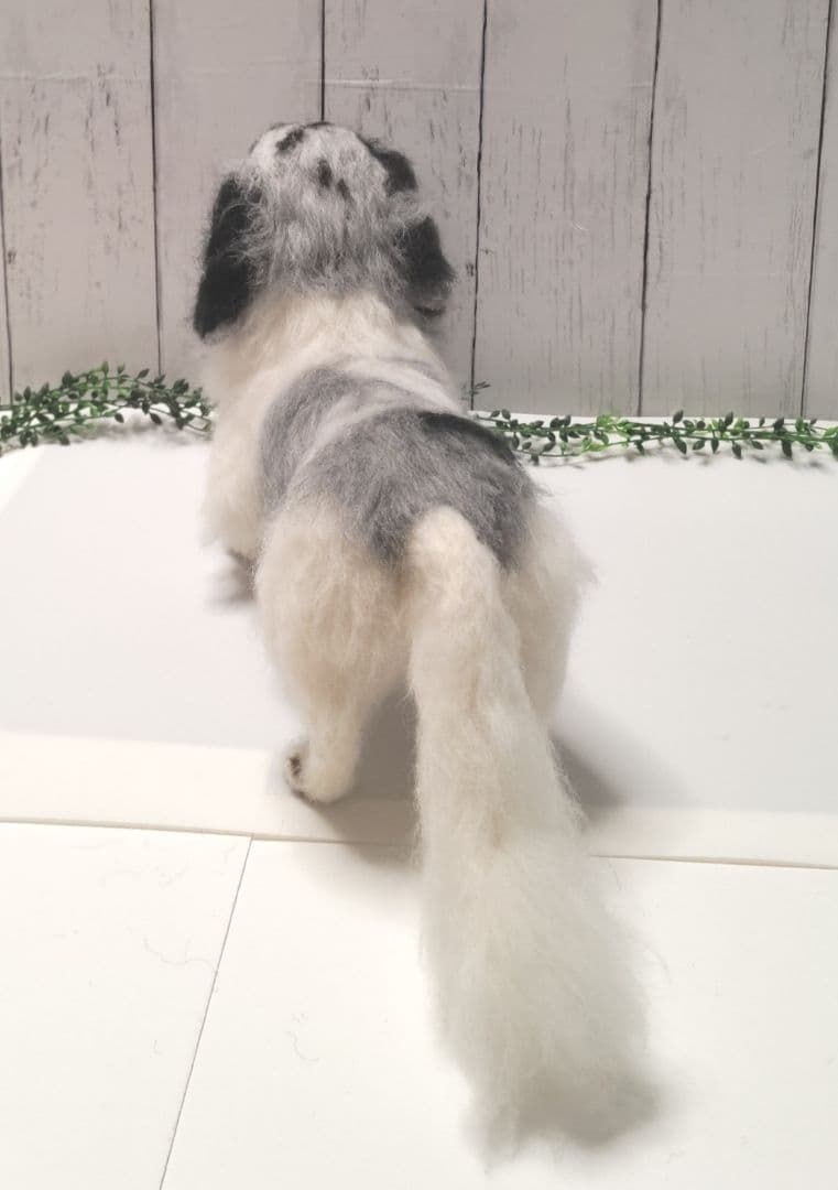 Dior♡うちの子オーダー♡羊毛フェルト♪ハンドメイド☆