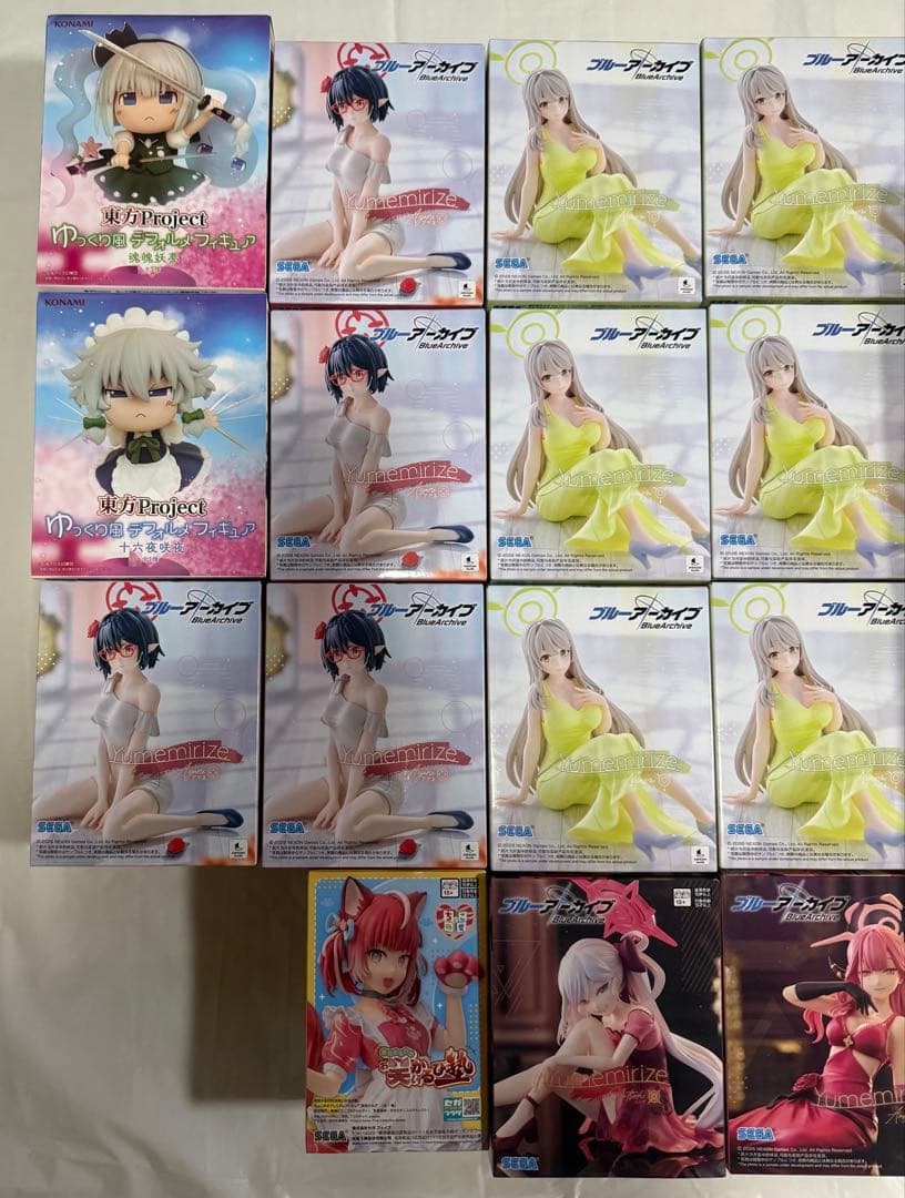 少女フィギュアまとめ売り　17体