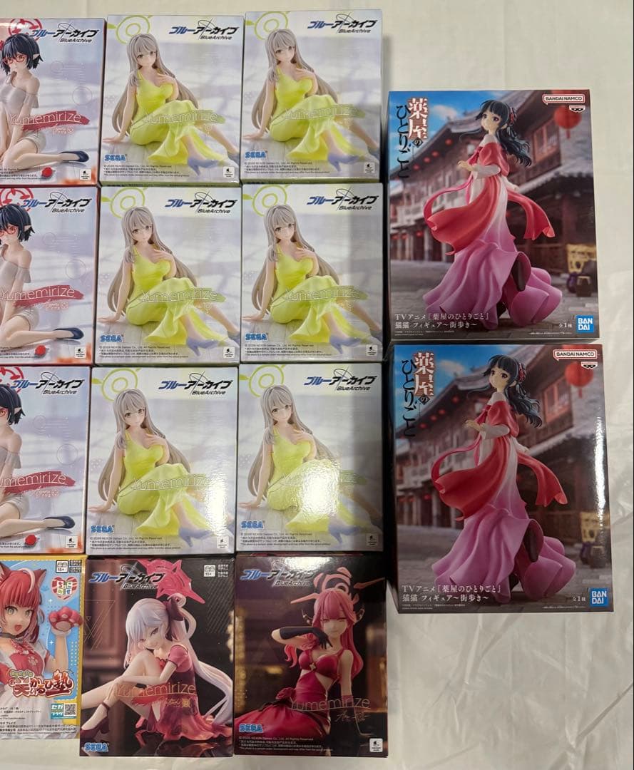 少女フィギュアまとめ売り　17体