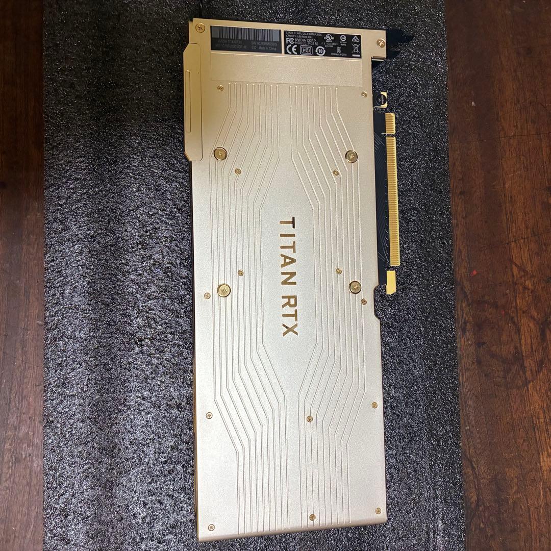 NVIDIA TITAN RTX 24GB グラフィックボード