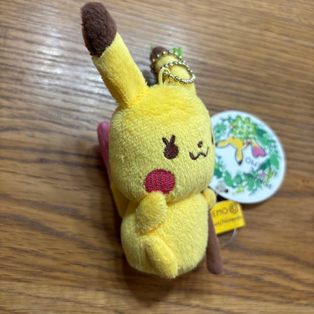 ポケモン　ピカチュウ イッツデモ　ぬいぐるみ ストラップ　ナゾノクサ