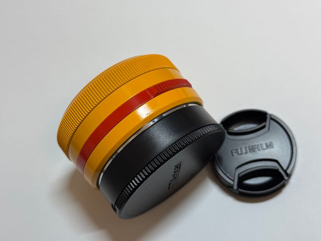 【廃番】ttartisan AF 27mm f2.8 限定オレンジ（xマウント）