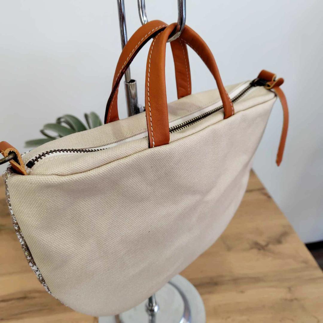 m*♡様 ミナペルホネン/フォレストウェーブ×アネモネ　カーキ/ミニラウンドショ