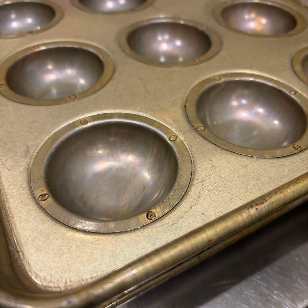 CHIYODA わん低型モール業務用鉄板　4枚セット