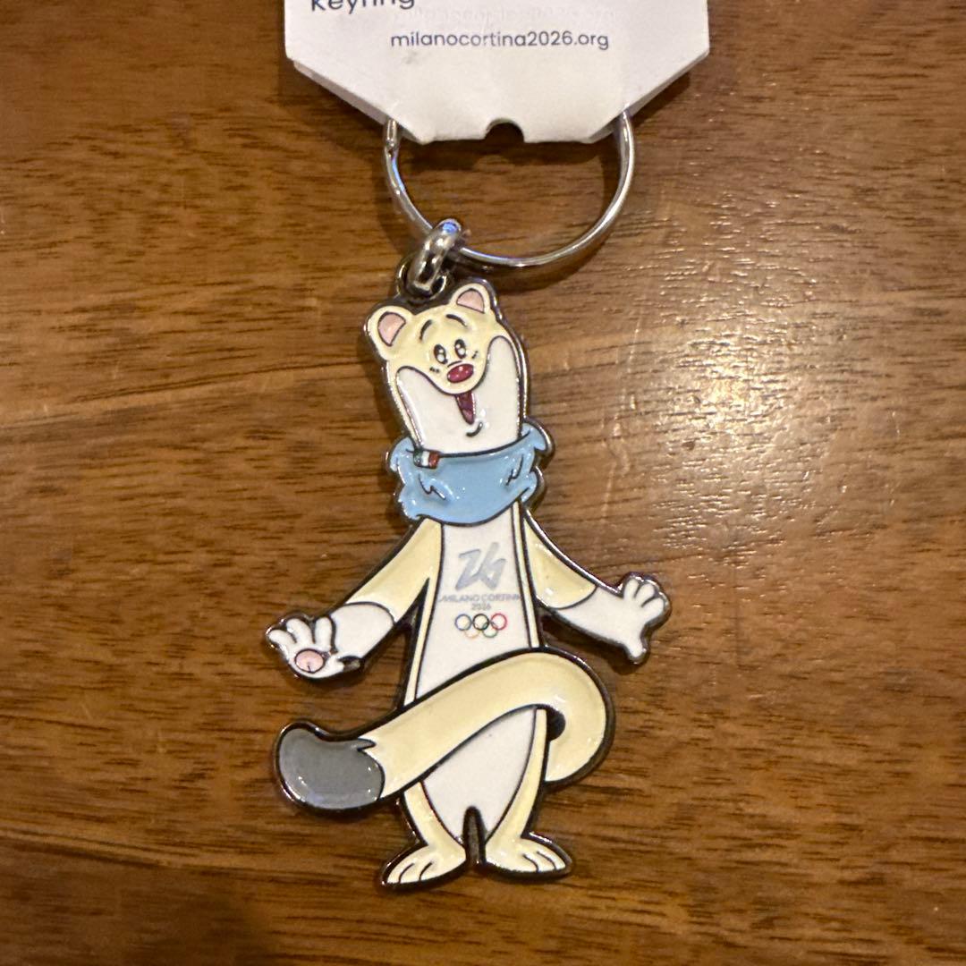 マ*ル様 ミラノコルティナ オリンピック マスコット 公式キーホルダー ティナ