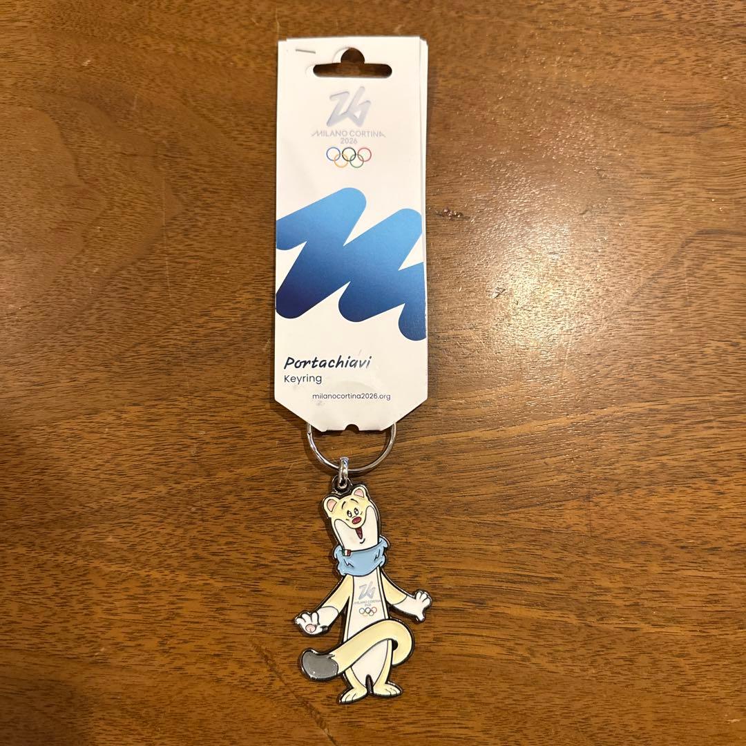 マ*ル様 ミラノコルティナ オリンピック マスコット 公式キーホルダー ティナ