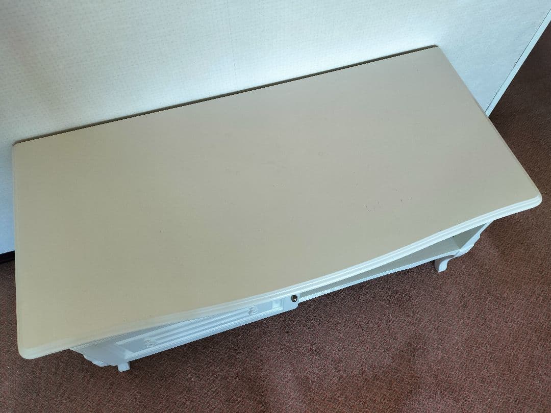 ホワイトアンティーク　テレビボード エレガント