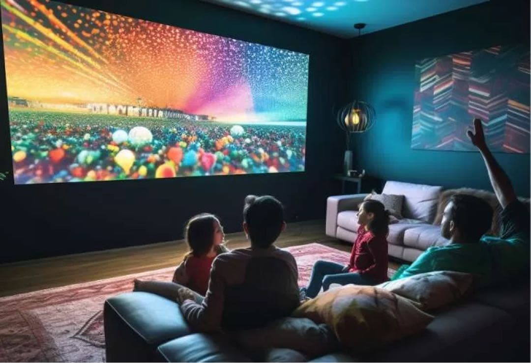 ✨シアターハウス 掛け軸スクリーン 90インチ BTP1992WEM