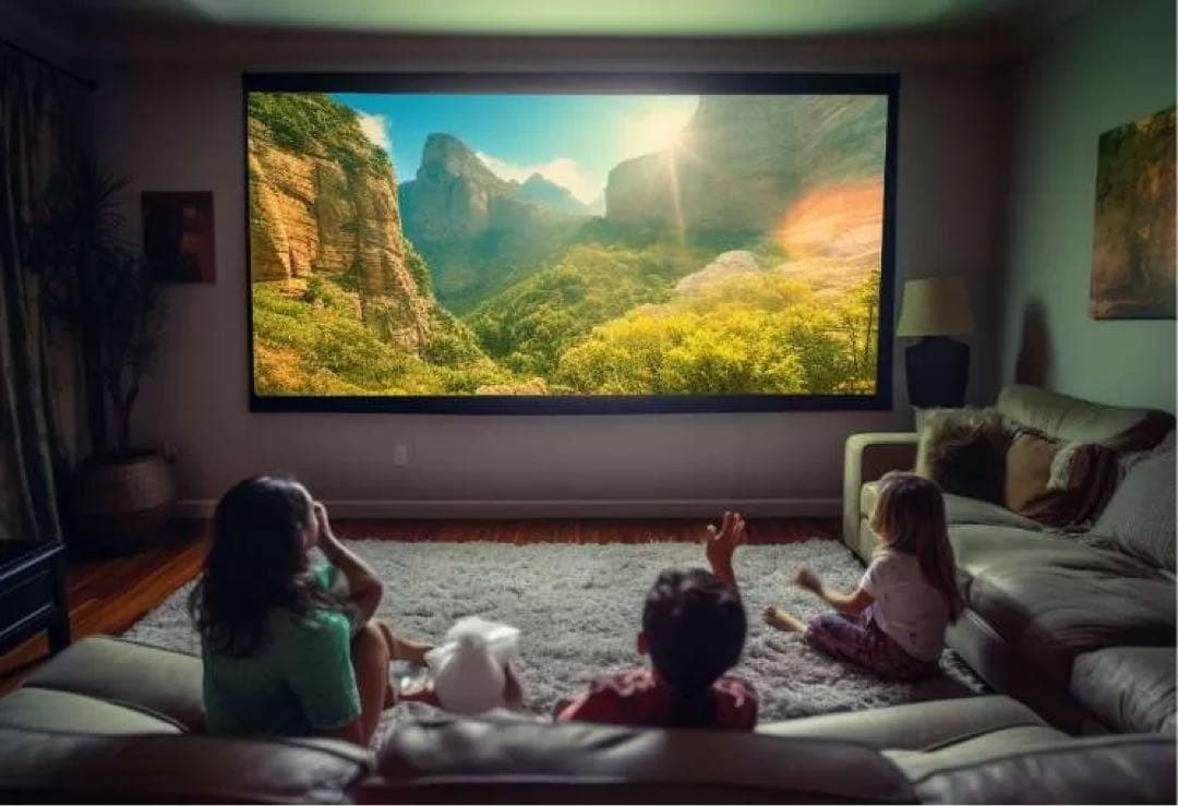 ✨シアターハウス 掛け軸スクリーン 90インチ BTP1992WEM