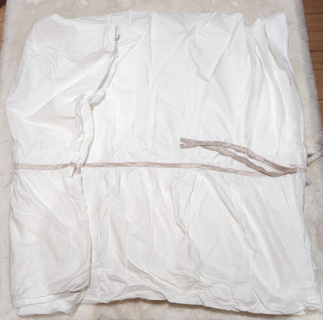 ♡Francfranc♡ダブルサイズ♡ロベリー 掛け布団＋枕カバー ホワイト