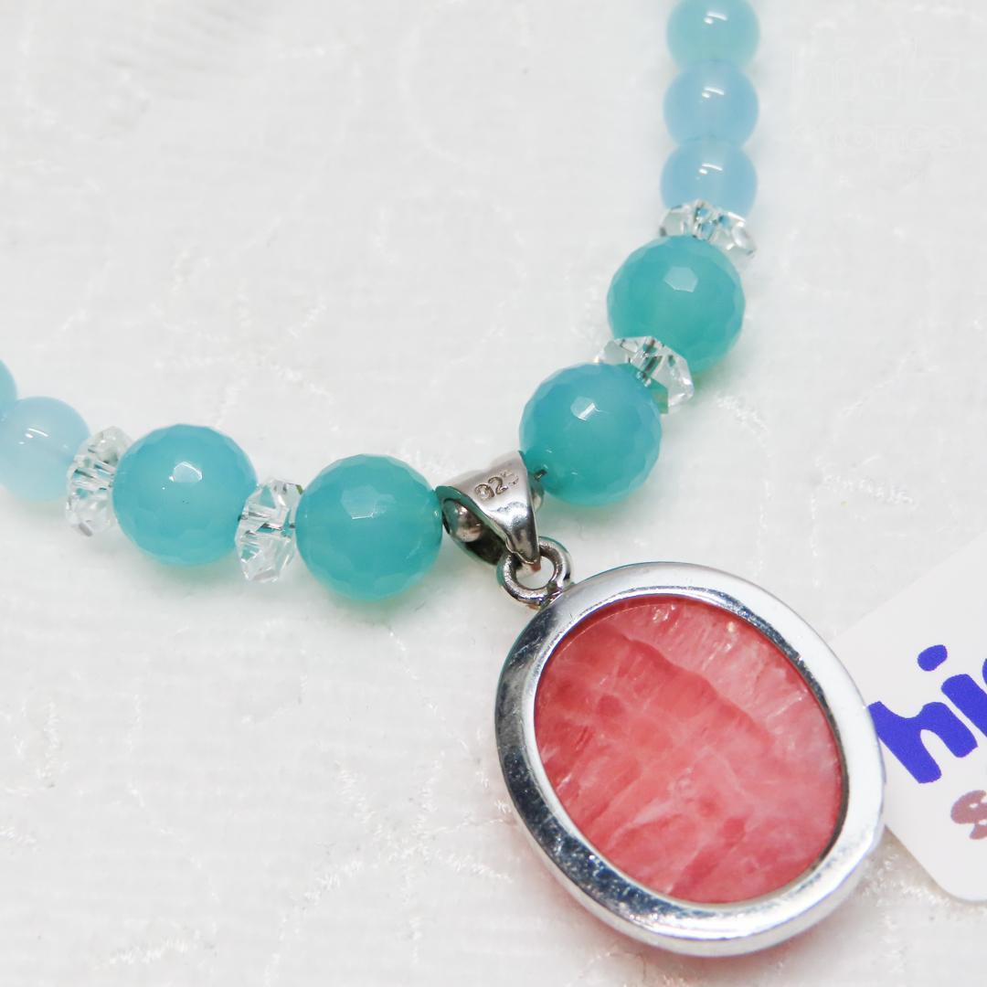 ◆一点もの天然石ネックレス:BeSC-005