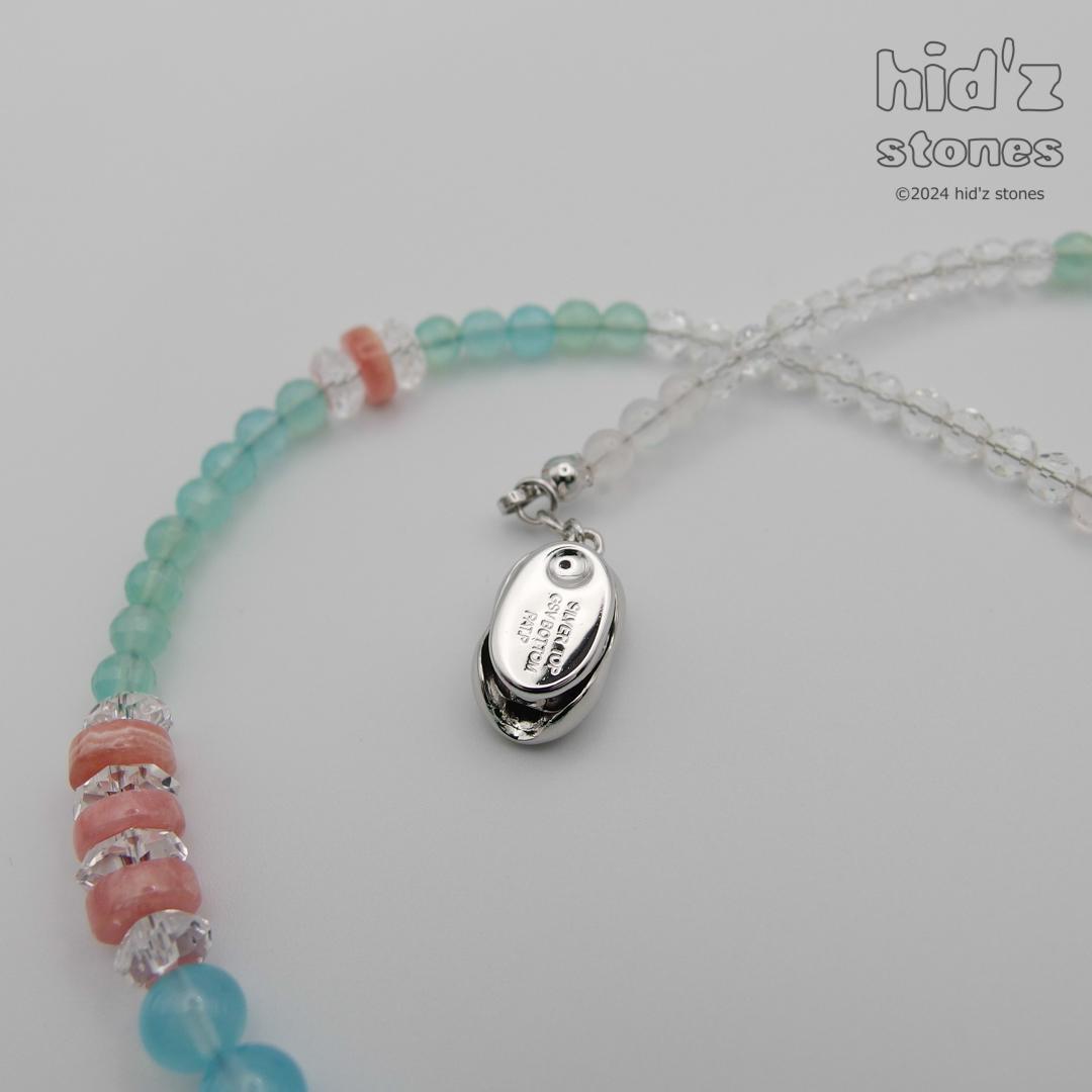 ◆一点もの天然石ネックレス:BeSC-005