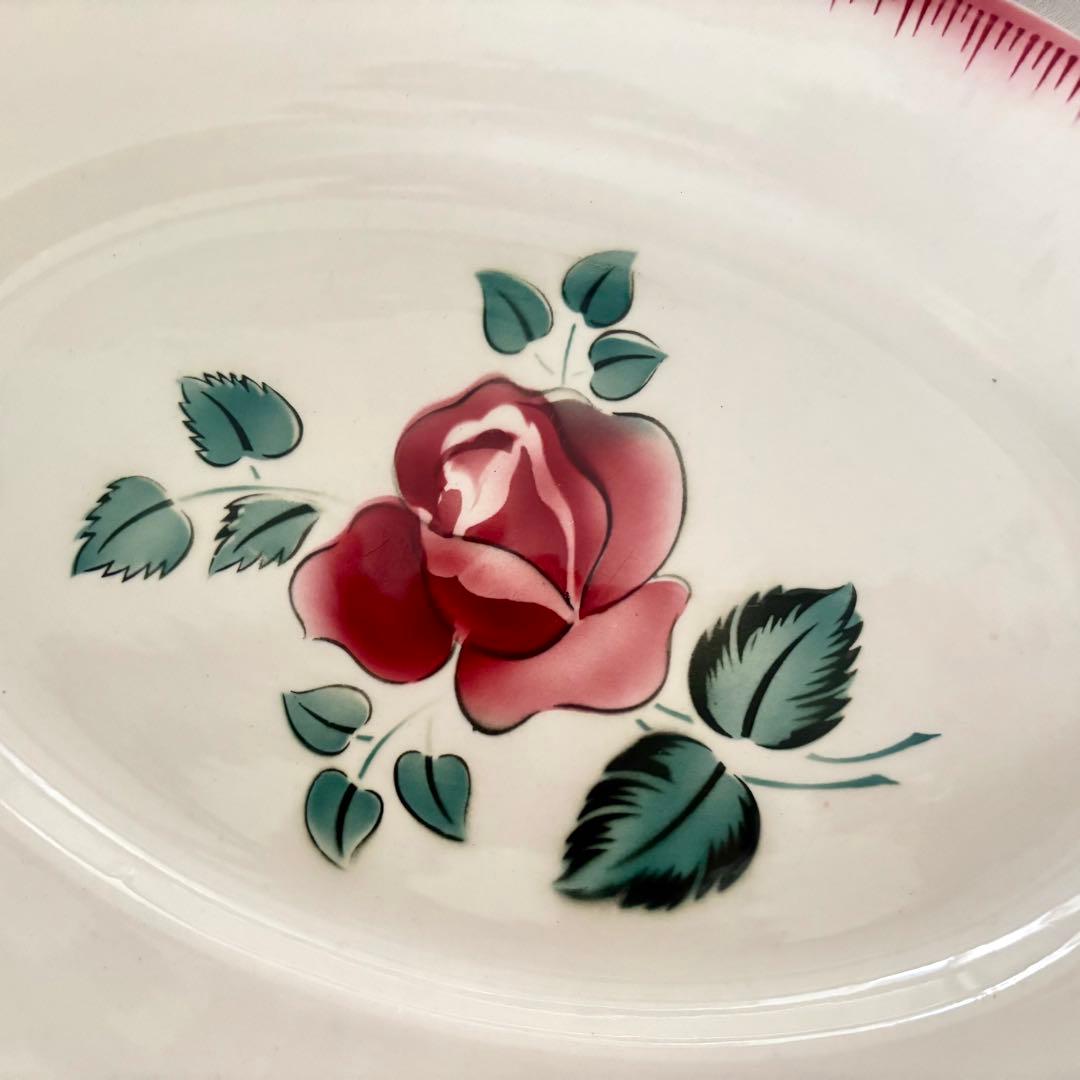 フランスアンティーク✧サルグミンヌ ❁⃘絵画のように美しい 薔薇のラヴィエꕤ︎︎˚⁎