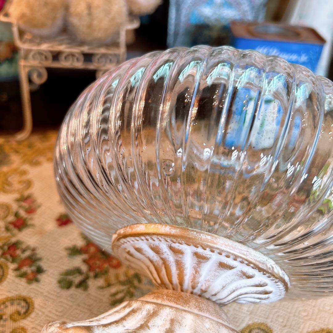 可愛いらしいキャンディポット ニワトリさんの飴入れ 可愛いらしいガラス容器