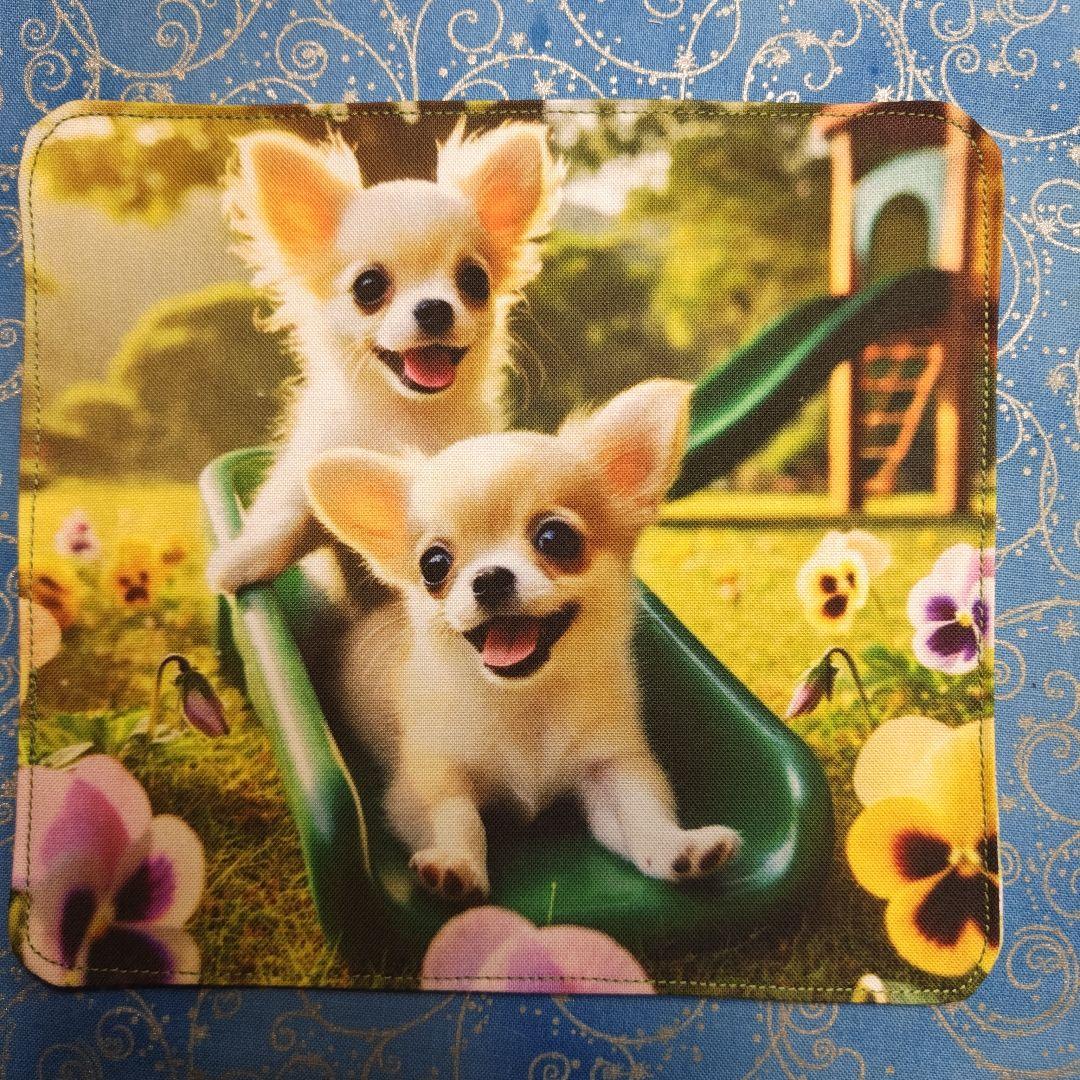 ななちゃん　ハンカチ　ワンコさん柄　18枚数