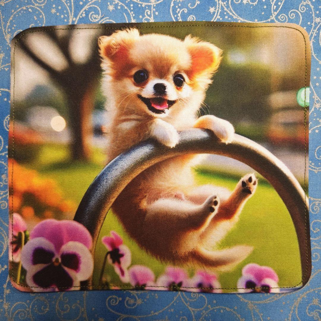 ななちゃん　ハンカチ　ワンコさん柄　18枚数