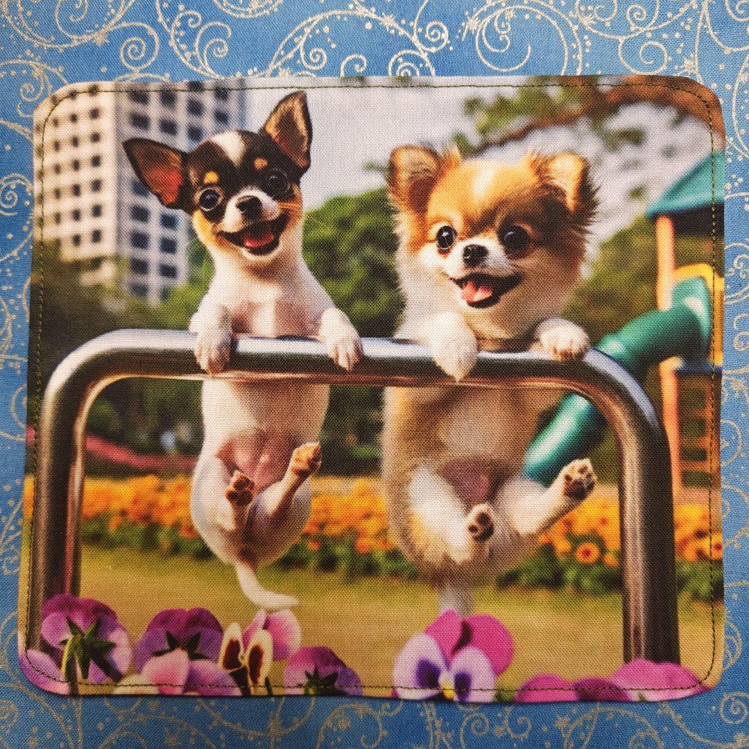 ななちゃん　ハンカチ　ワンコさん柄　18枚数