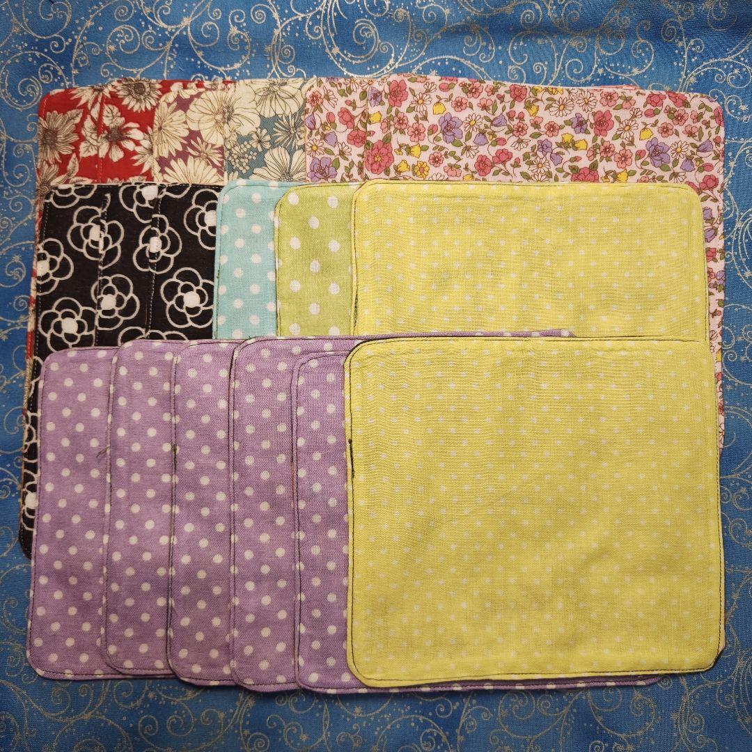 ななちゃん　ハンカチ　ワンコさん柄　18枚数