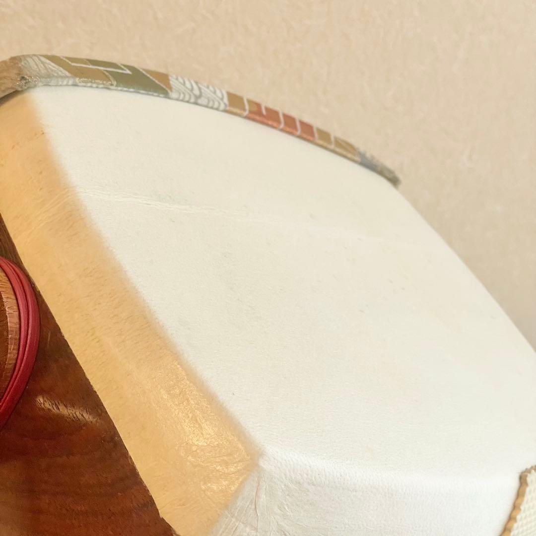 三味線 津軽三味線風 練習用 犬皮　表やぶれあり