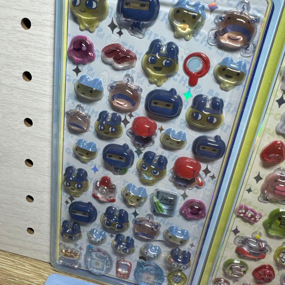 な*ー様 正規品　たまごっちボンボンドロップシール　4種