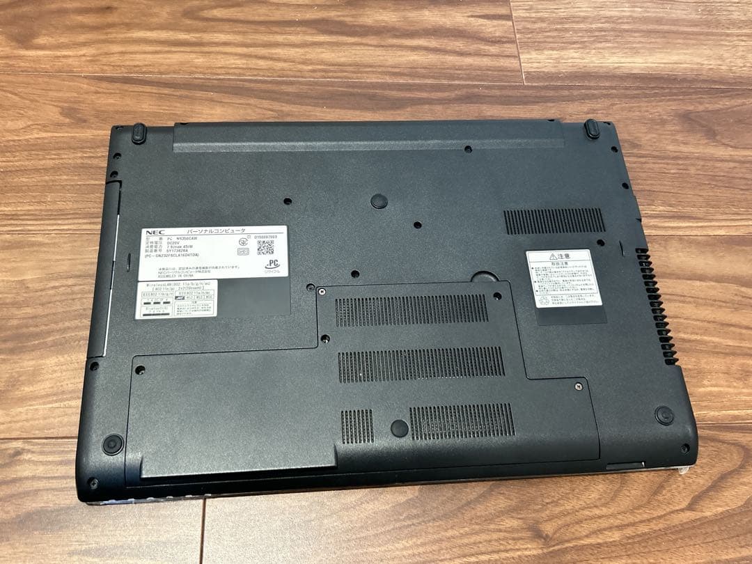 NEC LAVIE ノートPC PC-NS350CAW 初期化済