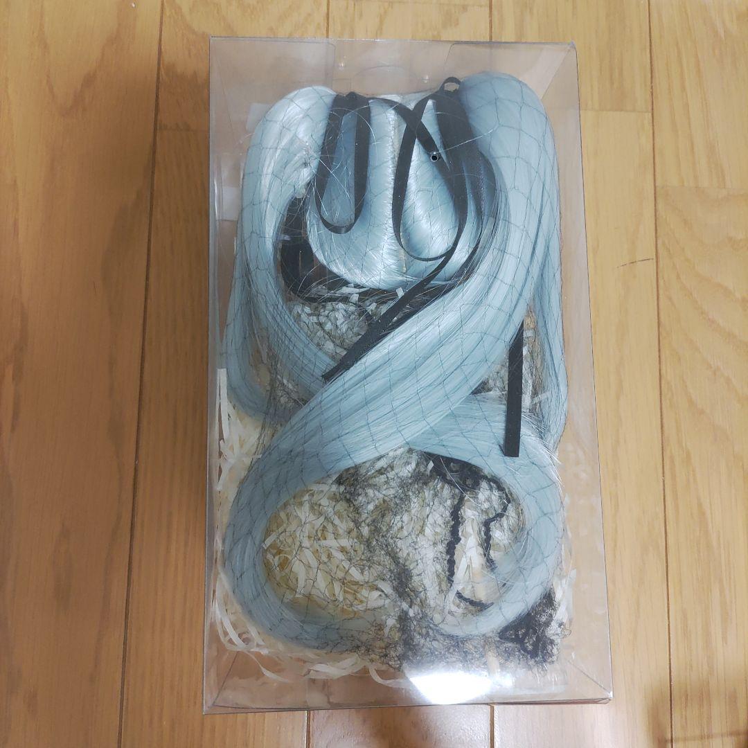 海外ディーラー様製 ウィッグ 9-10inch 水色 ツインテール MDD DD