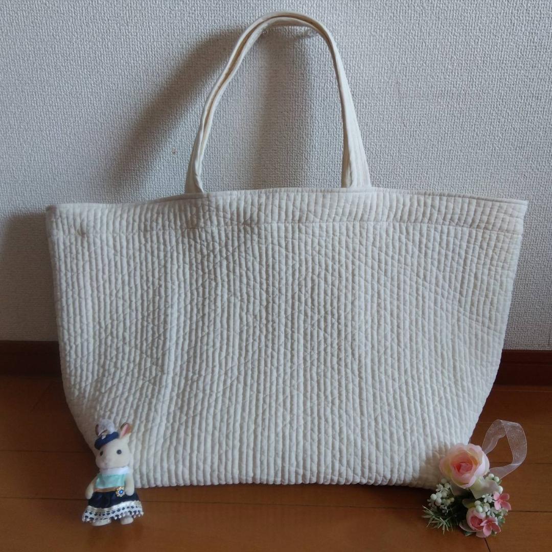 W マグネット リボンM 底板ヌビ☆トートバッグL☆ DG ヌビバッグ